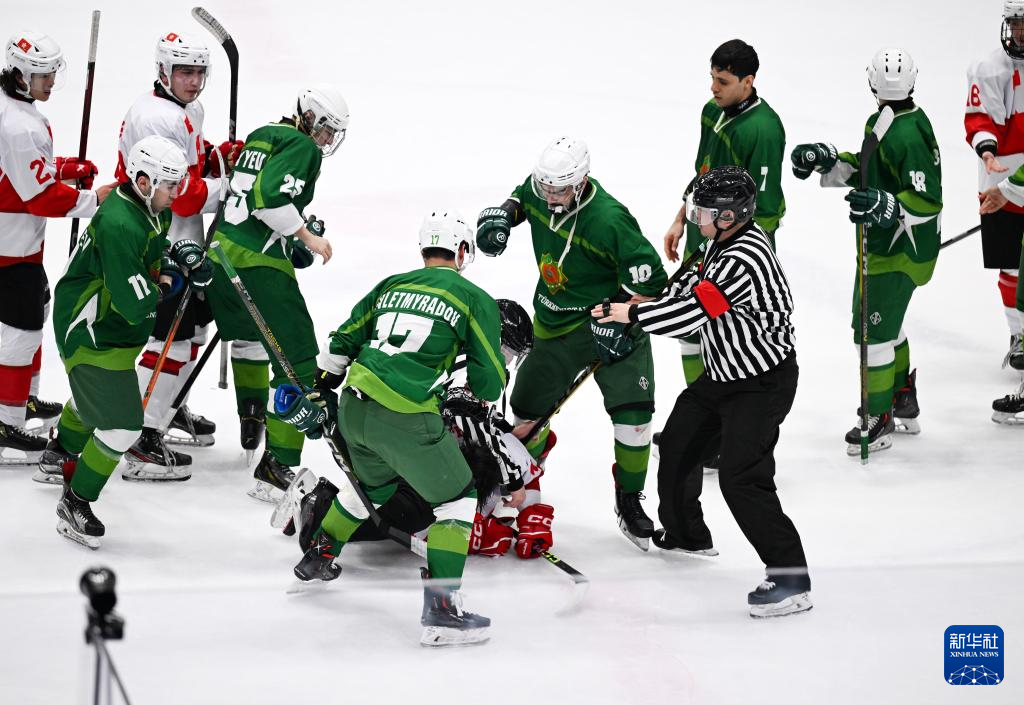 冰球世锦赛激战,加拿大与美国争夺冠军 冰球世锦赛激战,加拿大与美国争夺冠军